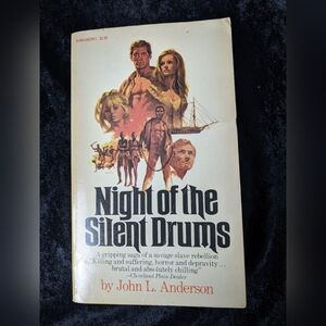 1975 Night of the silent drum John L. Anderson paper back horror